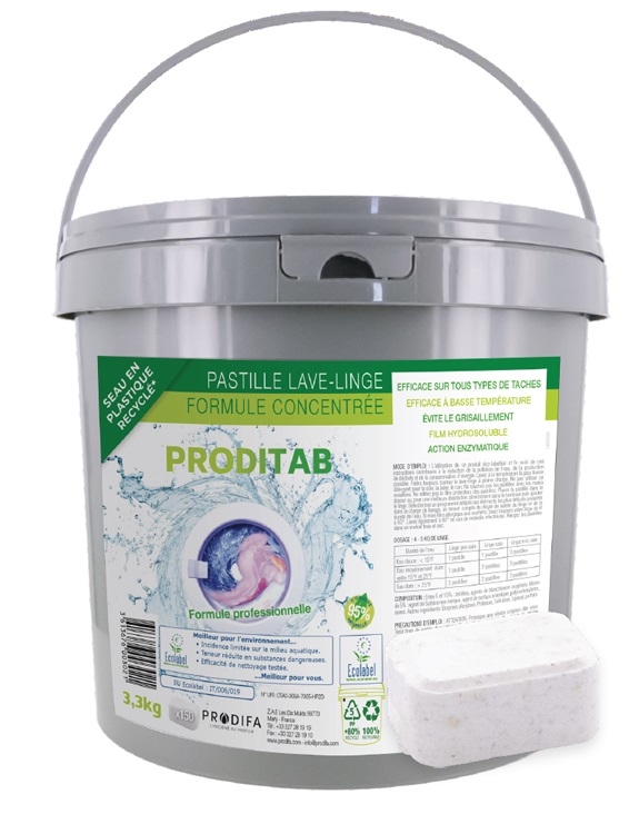 Pastilles lave linge désinfectantes 